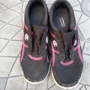 Champion, 10w, black and pink